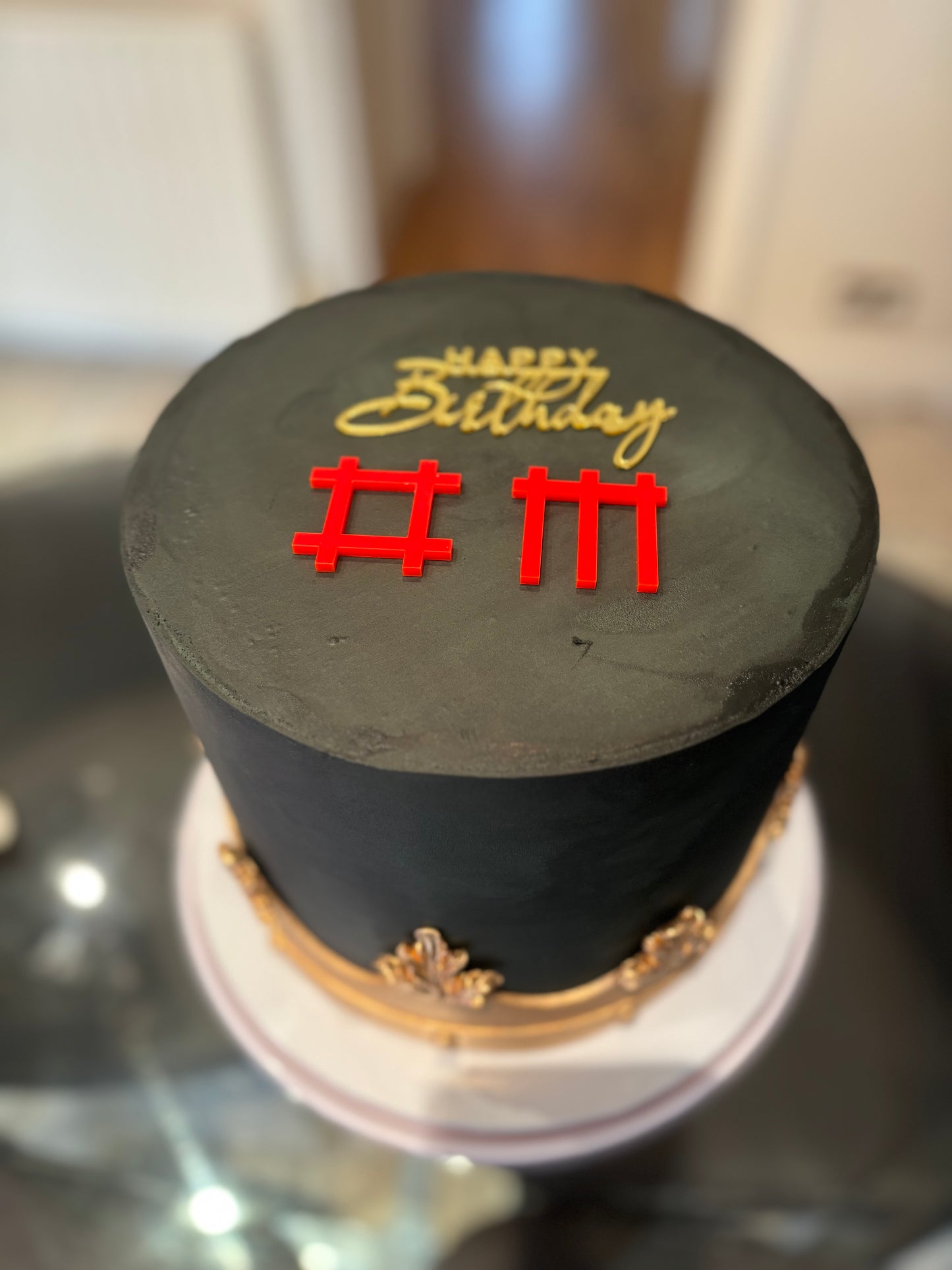 Depeche Mode themed cake