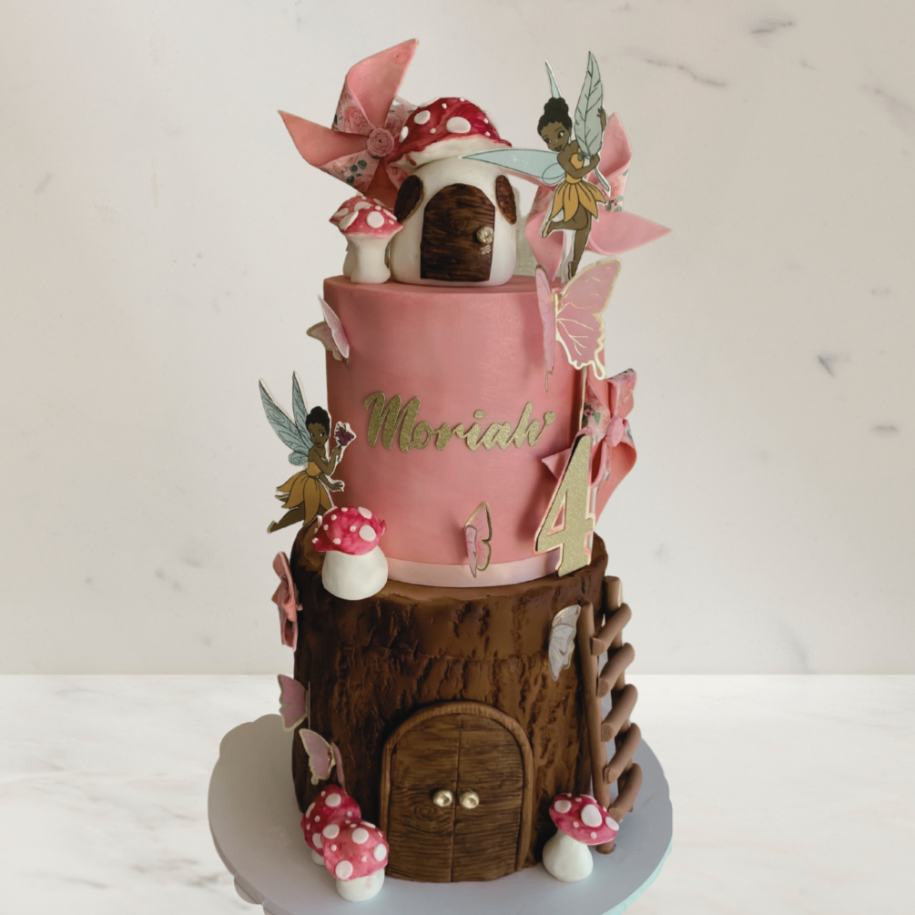 Fairy woodland cake